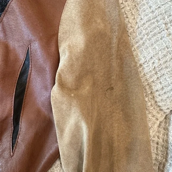 Pins & Needles Multicolor Leather Jacket - Picture 9 of 13